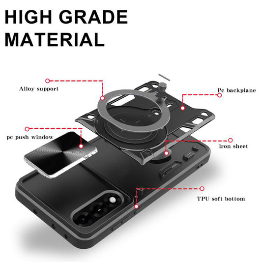 Etui na OnePlus Nord 5, Techsuit, CamGuard Pro, Czarny