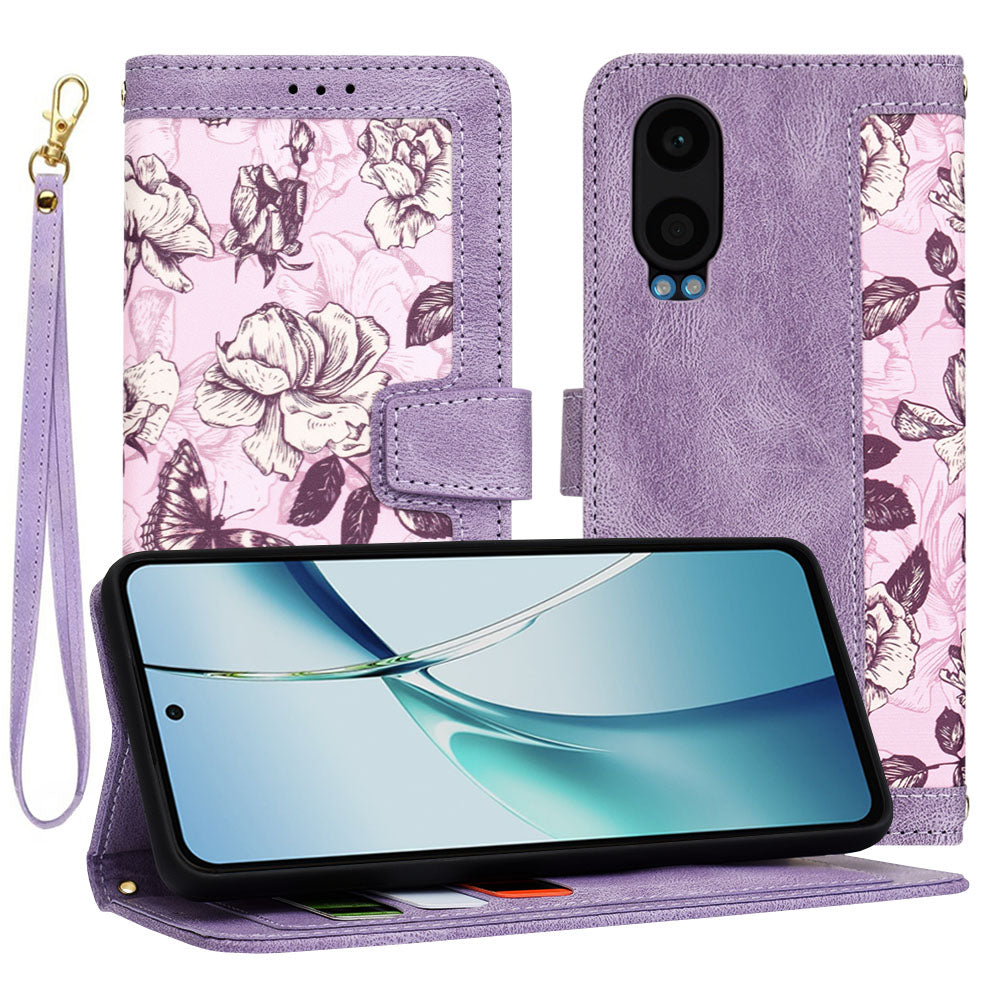 Etui na OnePlus Nord CE4 Lite, Techsuit, FlipCraft, Fioletowy