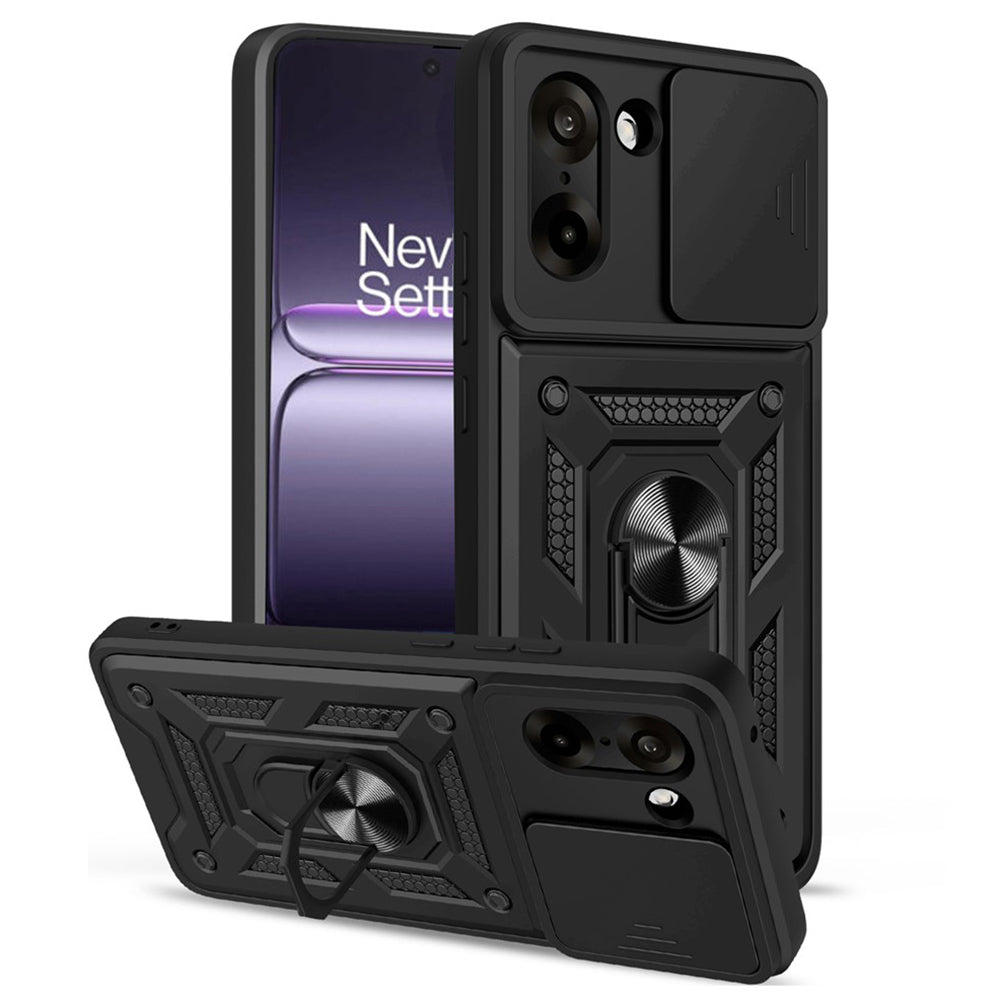 Case for OnePlus Nord CE5, Techsuit, CamShield, Black