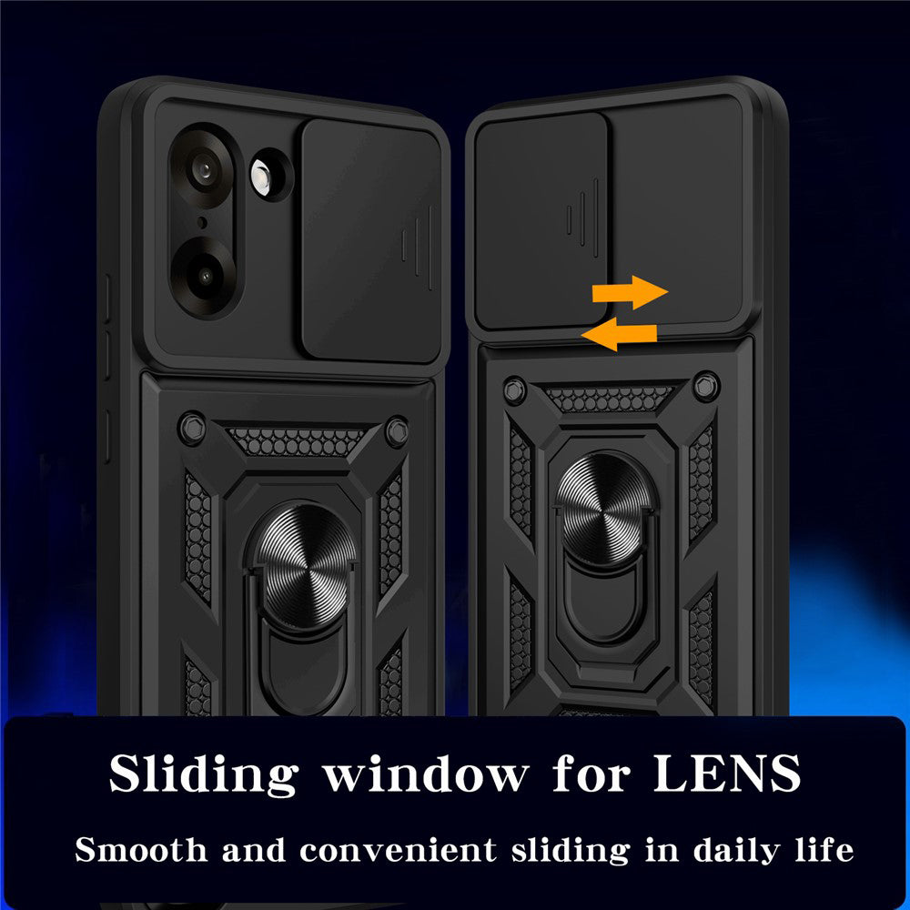 Case for OnePlus Nord CE5, Techsuit, CamShield, Black