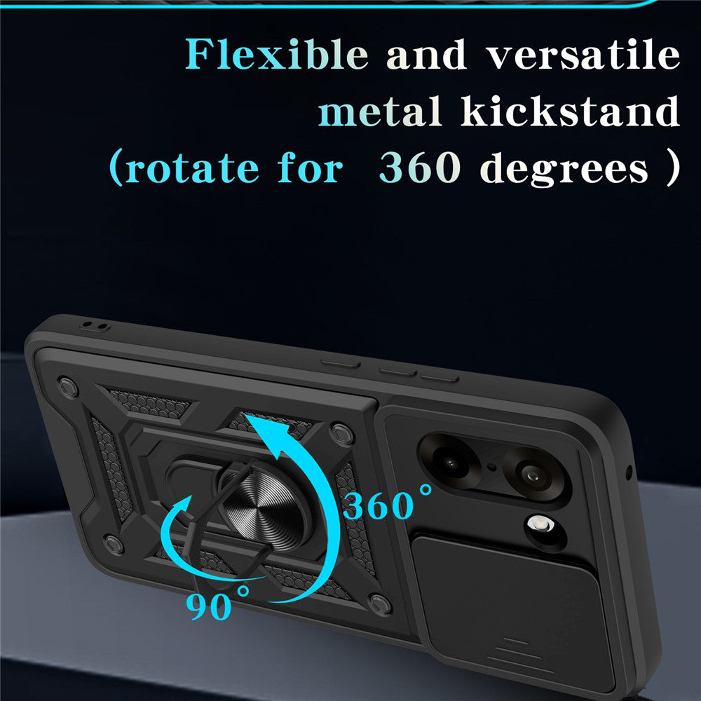 Case for OnePlus Nord CE5, Techsuit, CamShield, Black