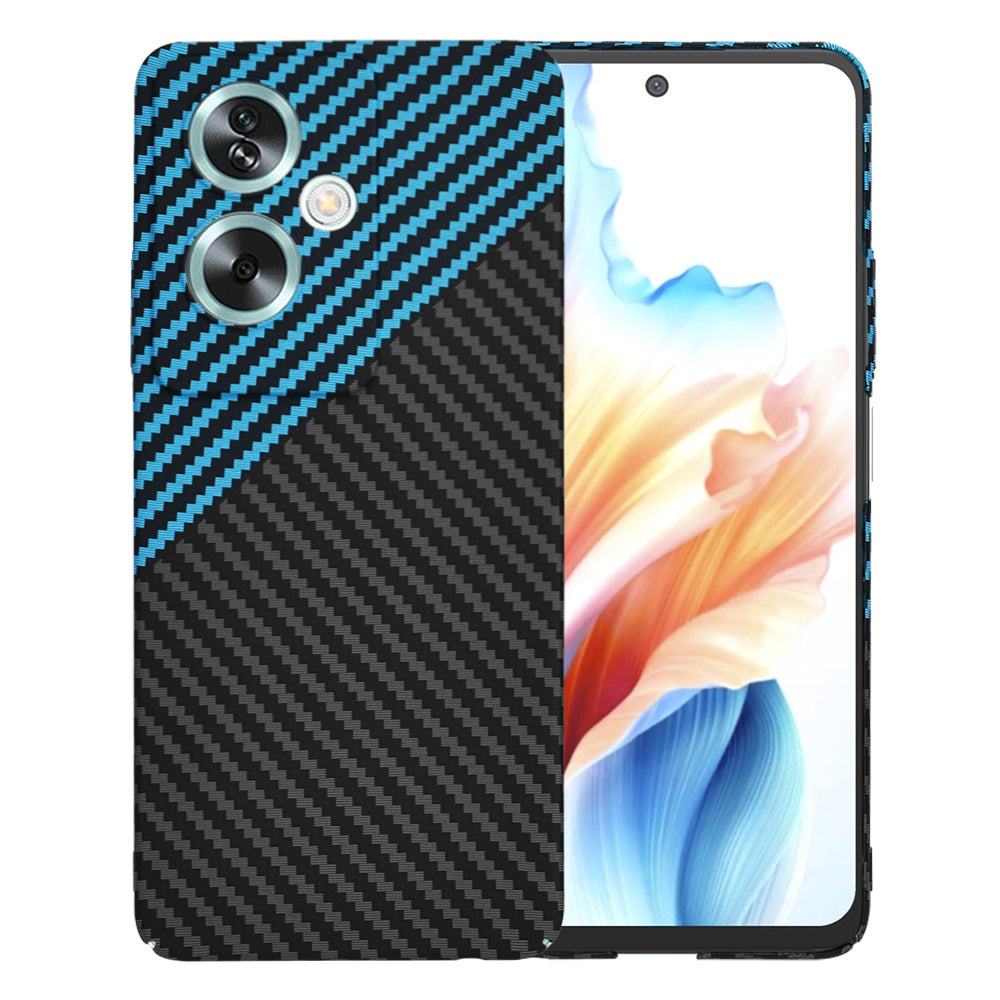Etui na OnePlus Nord N30 SE / Oppo A79, Techsuit, Carbonite FiberShell, Czarna Bleu
