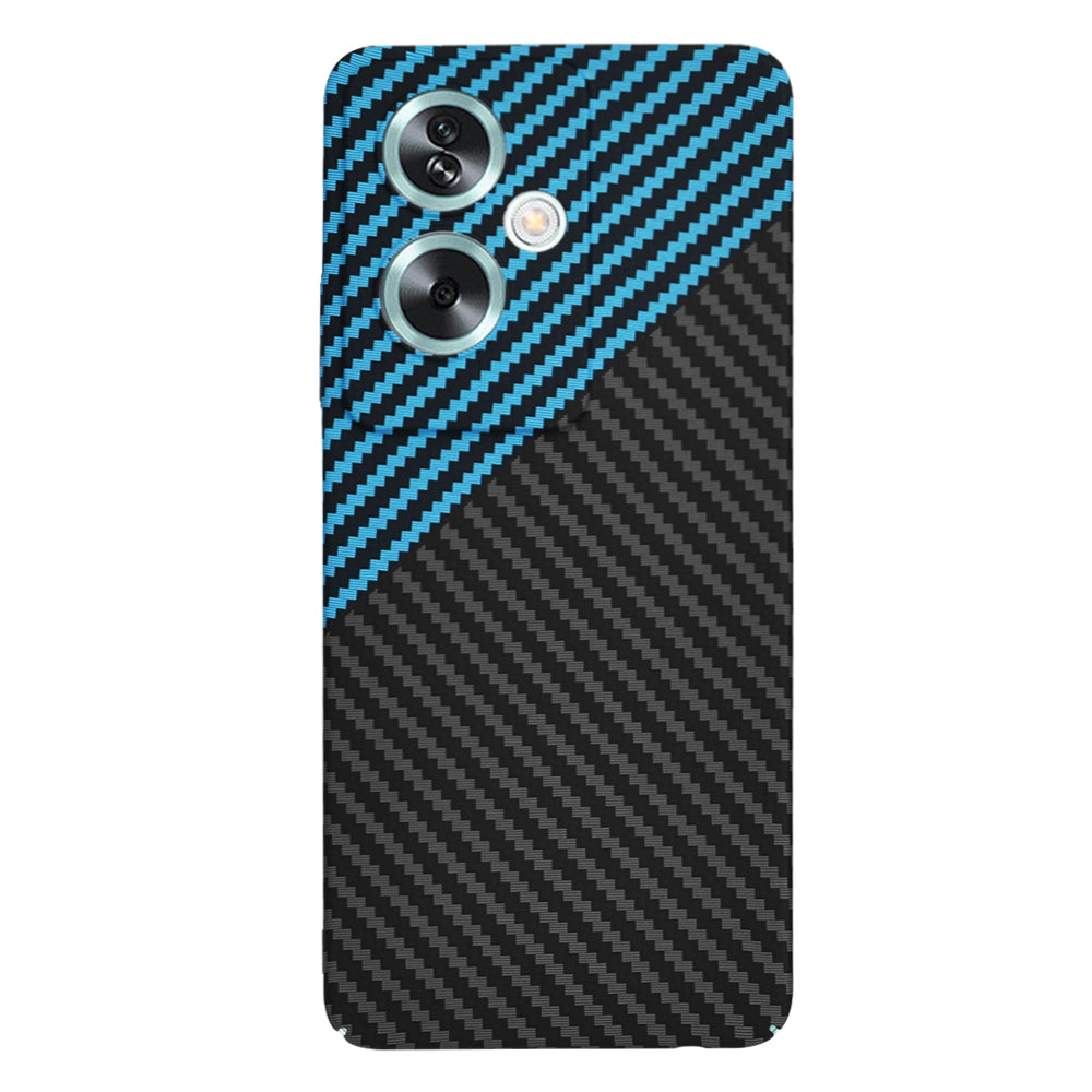 Etui na OnePlus Nord N30 SE / Oppo A79, Techsuit, Carbonite FiberShell, Czarna Bleu