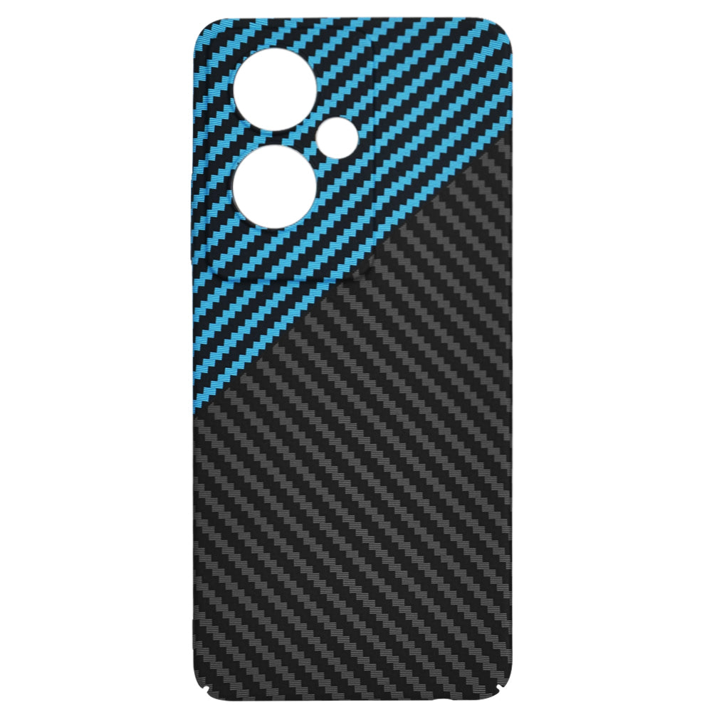 Etui na OnePlus Nord N30 SE / Oppo A79, Techsuit, Carbonite FiberShell, Czarna Bleu