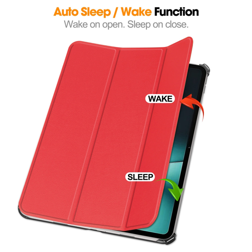 Etui na OnePlus Pad, Techsuit, FoldPro, Czerwony