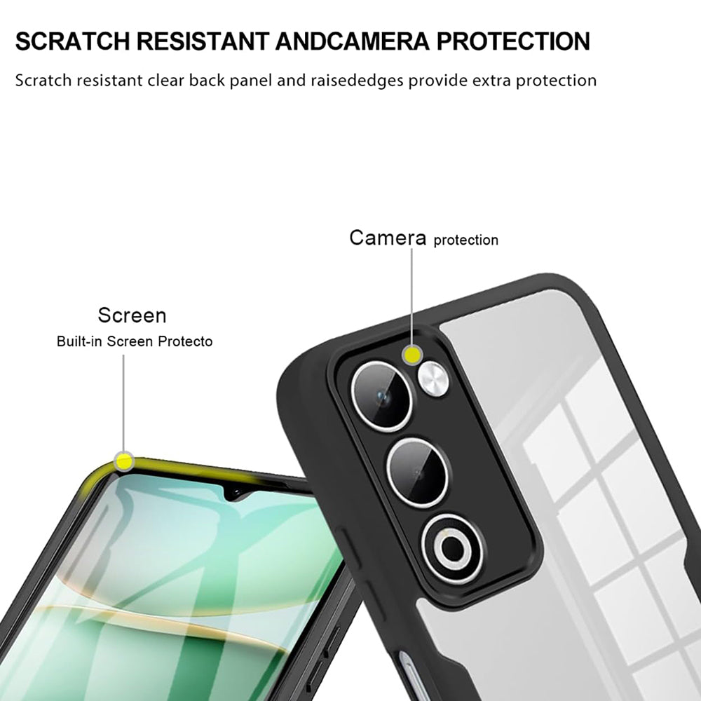 Etui na Oppo A5 4G / A5 5G, Techsuit, ColorVerse 360, Różowy