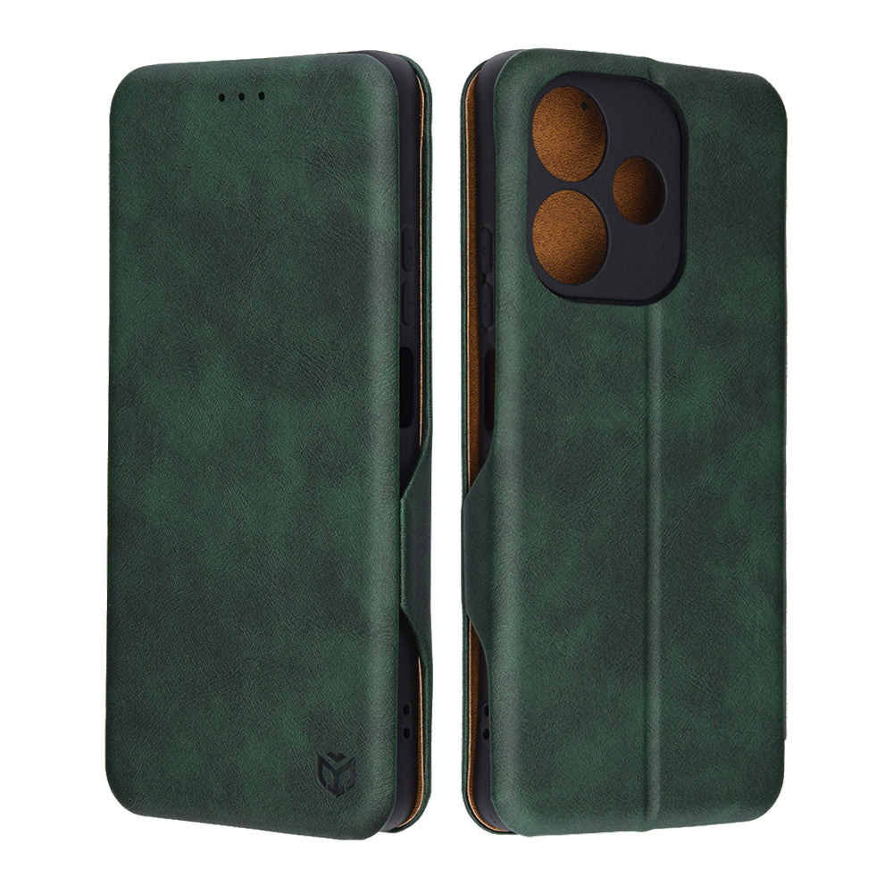 Etui na Oppo A5 Pro 4G / A5 Pro, Techsuit, Safe Wallet Plus, Zielony