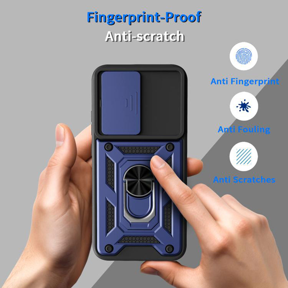 Etui na Oppo A6 Pro 5G / A6 Pro 4G, Techsuit, CamShield, Różowo-Złoty