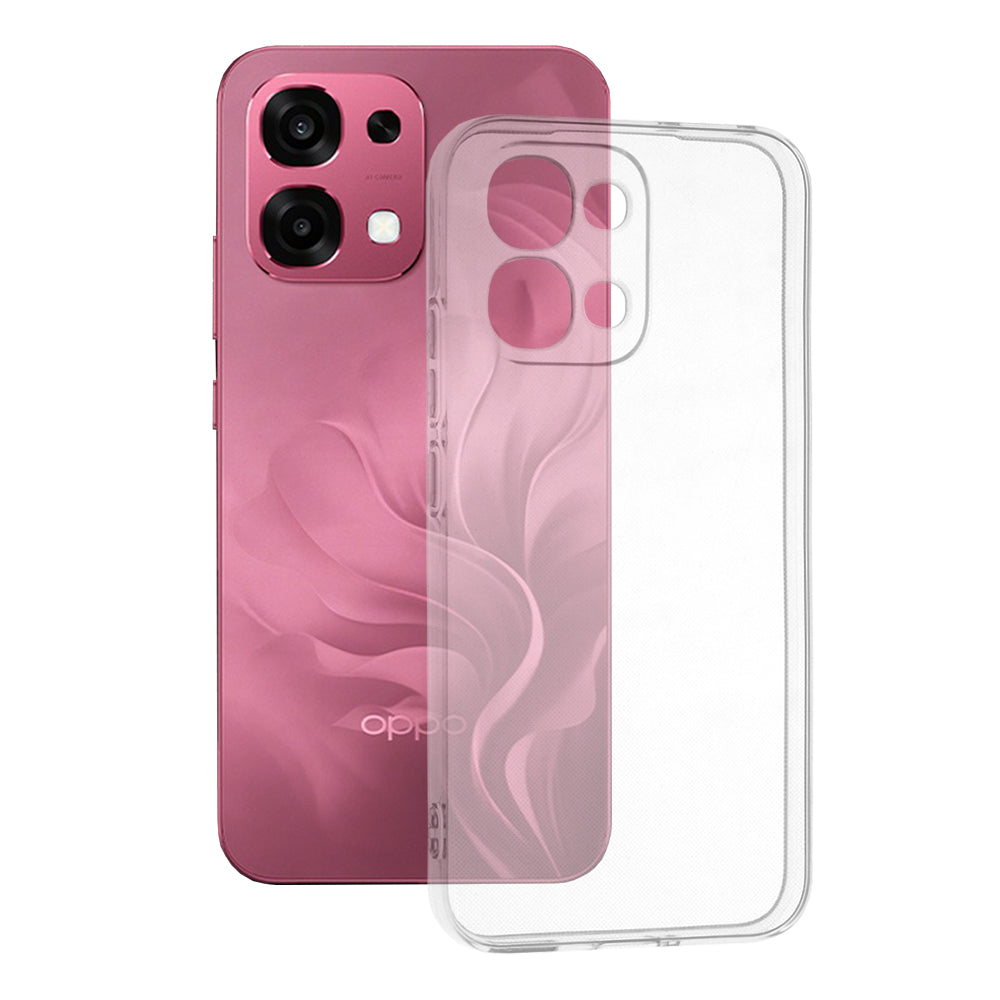 Etui na Oppo A6 Pro 5G / A6 Pro 4G, Techsuit, Przezroczyste, Transparentne
