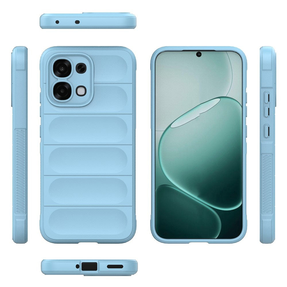 Etui na Oppo A6 Pro 5G / A6 Pro 4G, Techsuit, Magic Shield, Niebieski