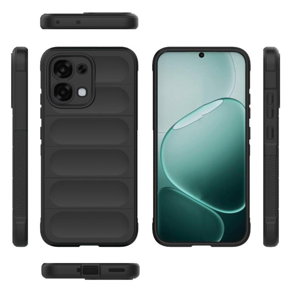 Etui na Oppo A6 Pro 5G / A6 Pro 4G, Techsuit, Magic Shield, Czarne