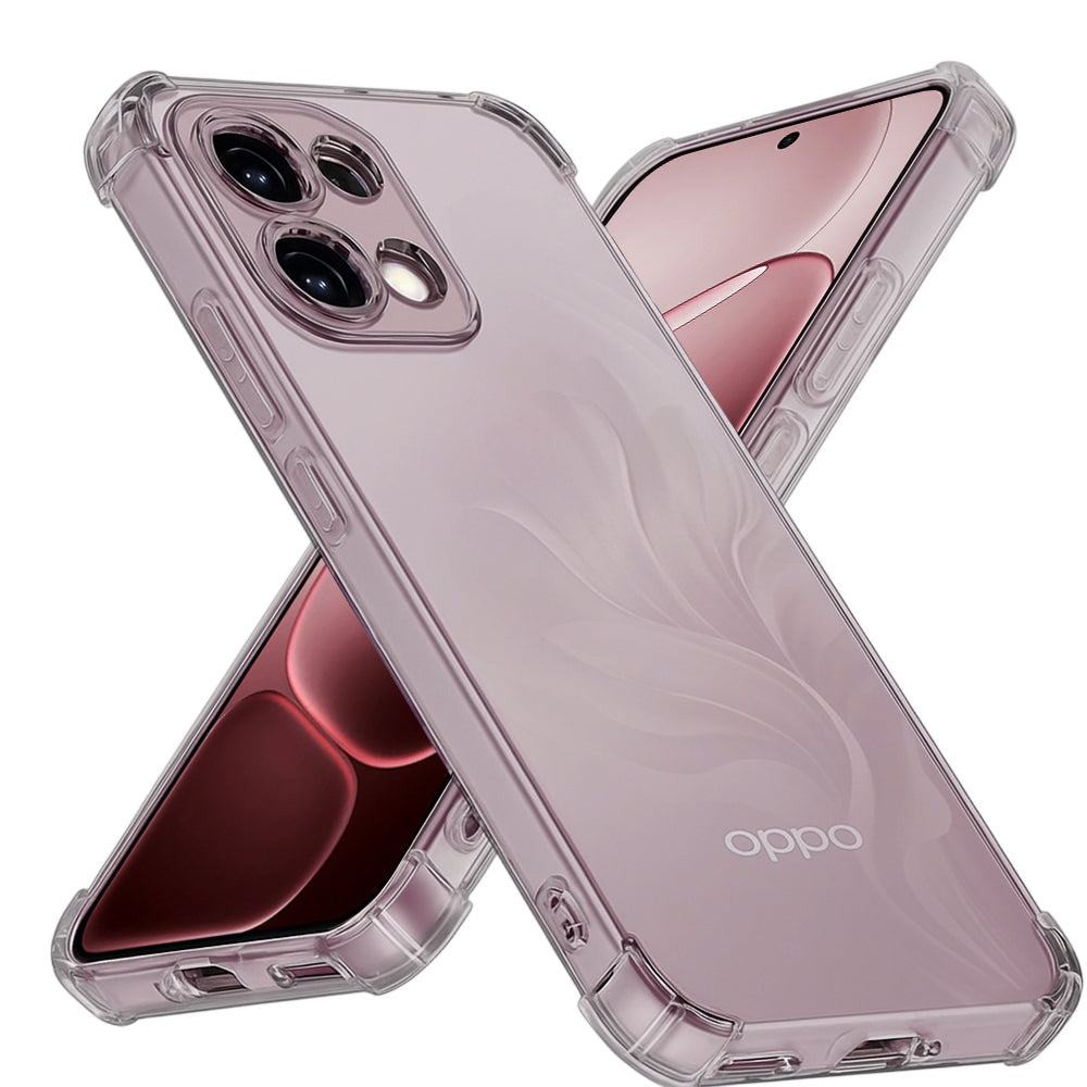 Etui na Oppo A6 Pro 5G / A6 Pro 4G, Techsuit, Przezroczyste odporne na wstrząsy, Przydymione