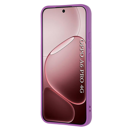 Etui na Oppo A6 Pro 5G / A6 Pro 4G, Techsuit, SoftFlex, Fioletowy