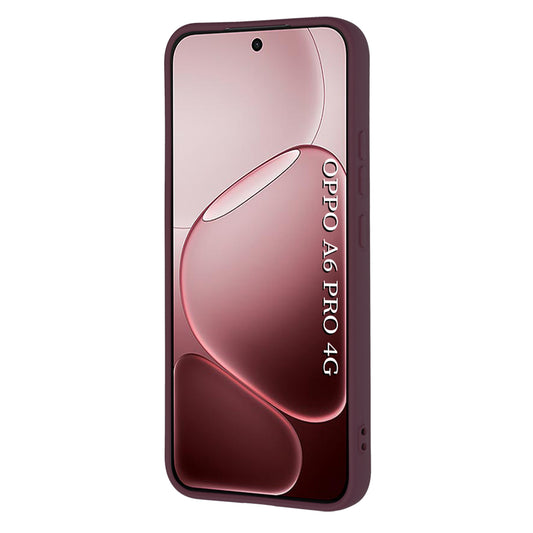 Etui na Oppo A6 Pro 5G / A6 Pro 4G, Techsuit, SoftFlex, Bordowy