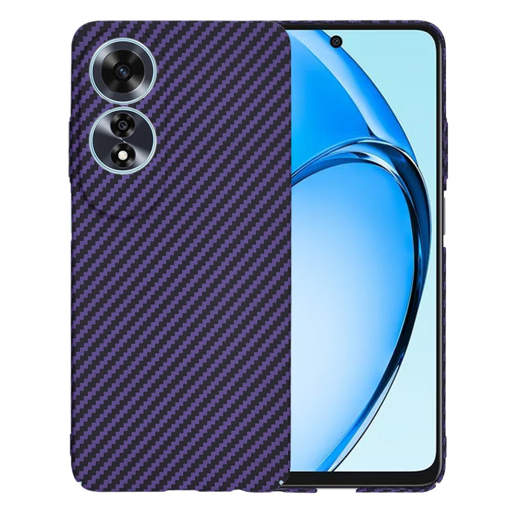 Etui na Oppo A60, Techsuit, Carbonite FiberShell, Fioletowy