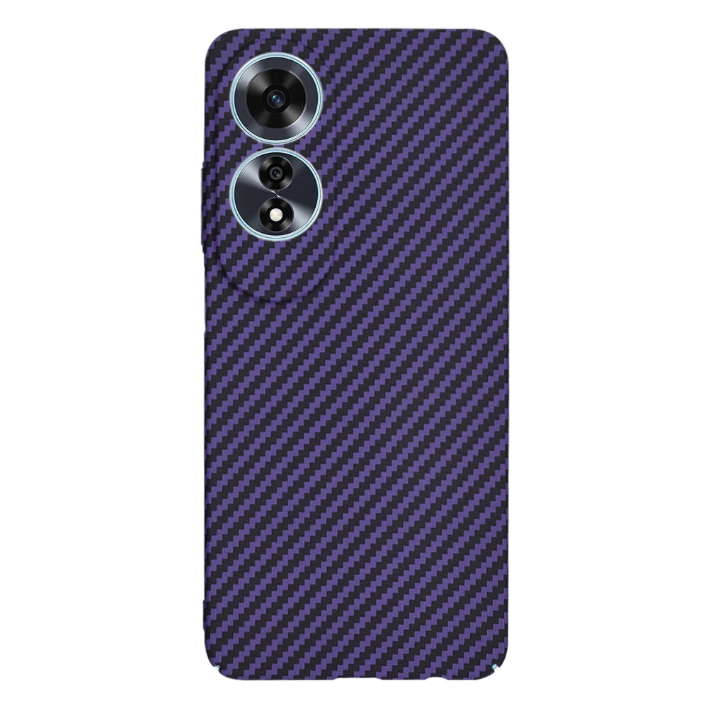 Etui na Oppo A60, Techsuit, Carbonite FiberShell, Fioletowy