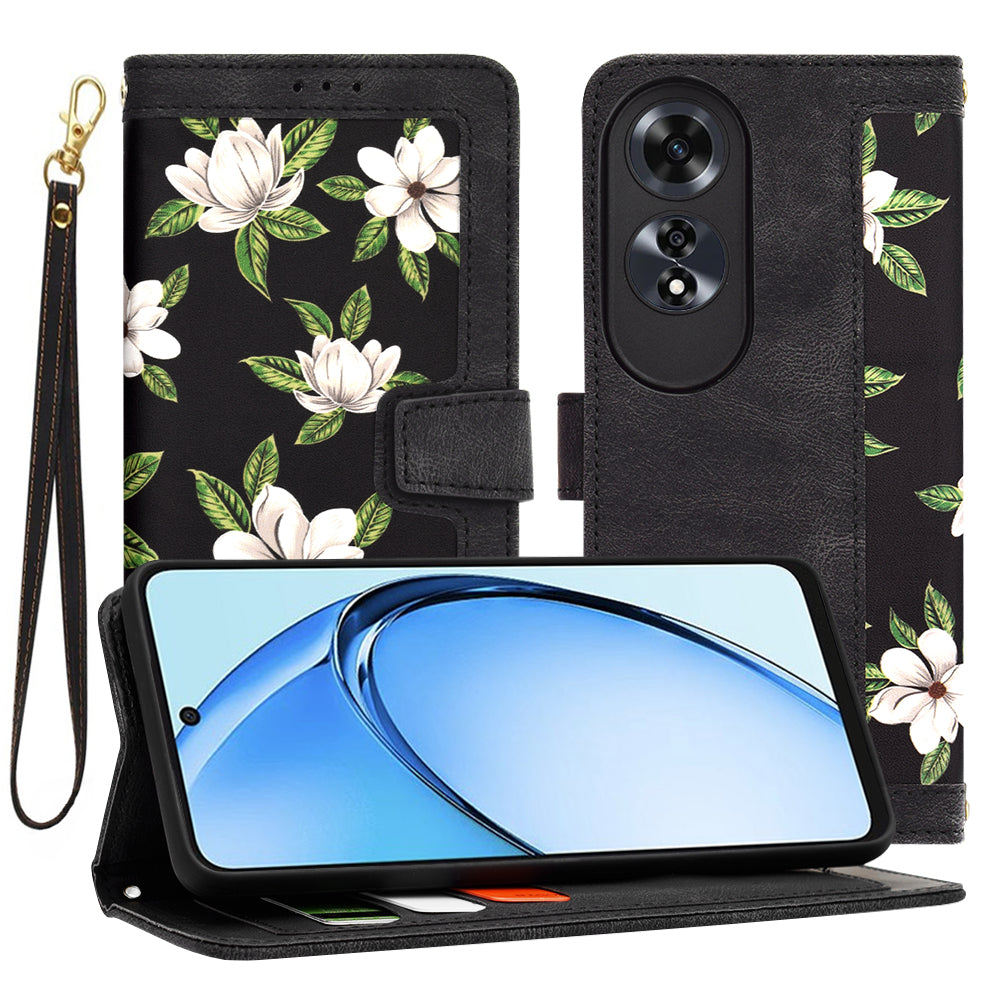 Etui na Oppo A60, Techsuit, FlipCraft, czarne