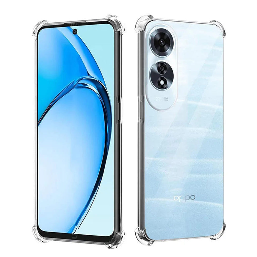 Etui na Oppo A60, Techsuit, Shockproof Clear, Przezroczyste