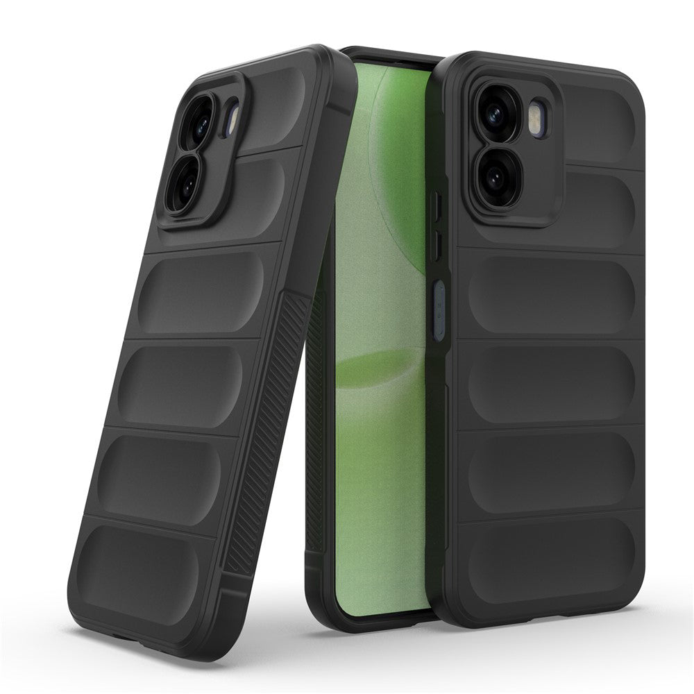 Etui na Oppo A6x 4G / A6x, Techsuit, Magic Shield, Czarne