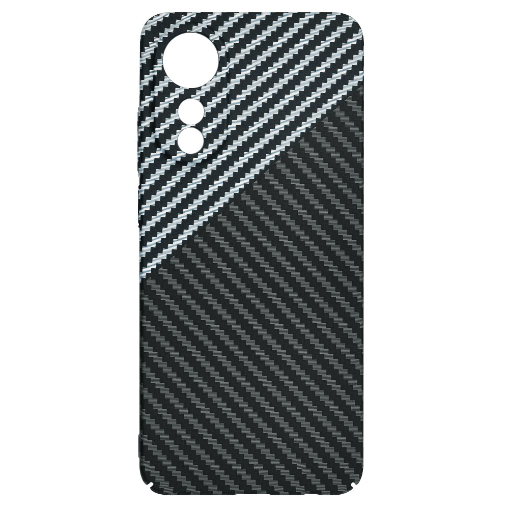 Etui do Oppo A78 4G, Techsuit, Carbonite FiberShell, Czarny Szary