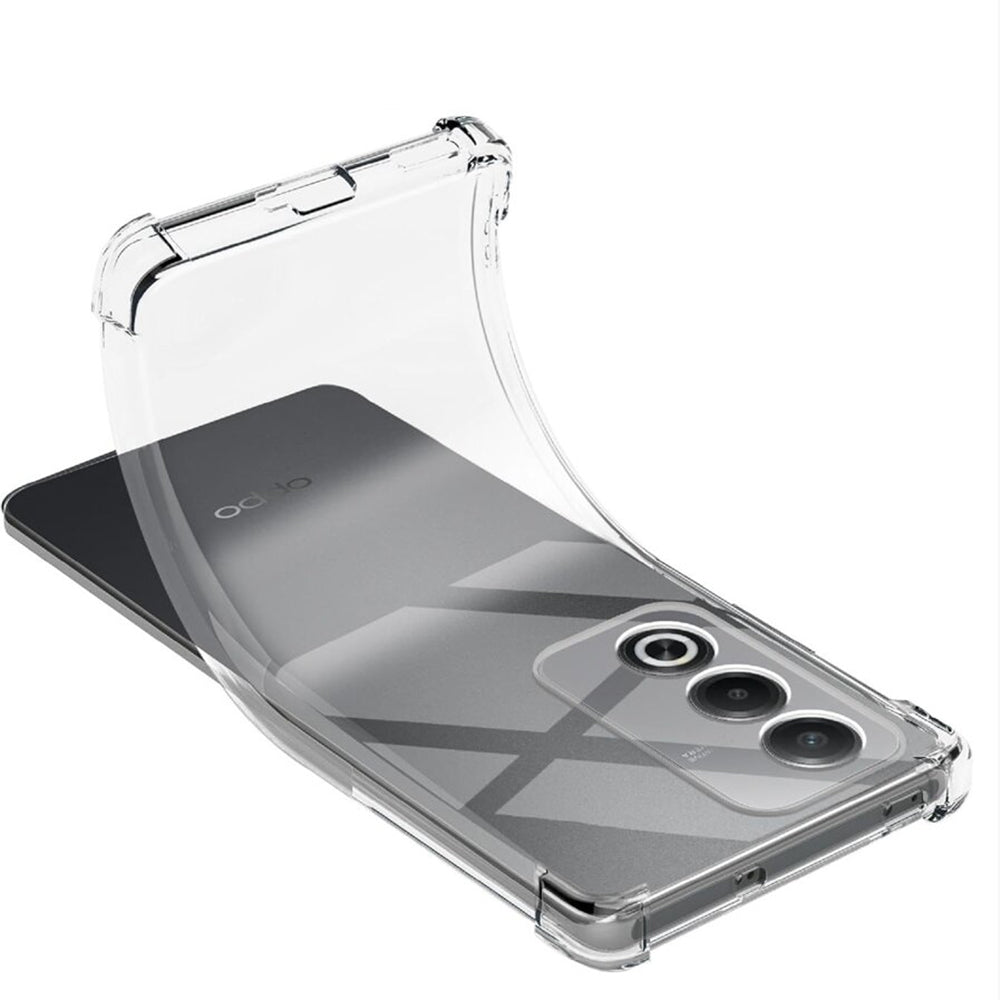 Etui na Oppo A80, Techsuit, Shockproof Clear, Przezroczyste