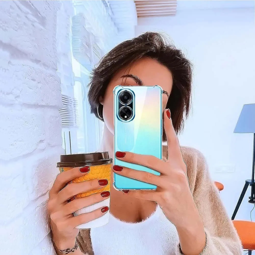 Etui na Oppo A98, Techsuit, Shockproof Clear, Przezroczyste