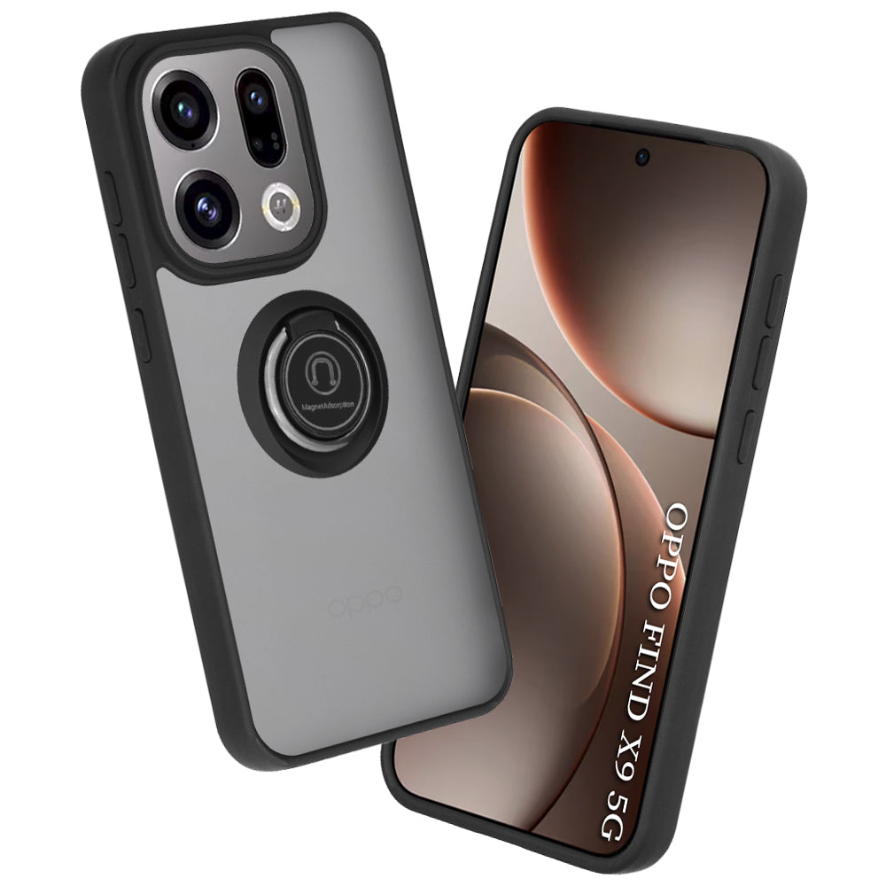 Etui na Oppo Find X9, Techsuit, Glinth, Czarne