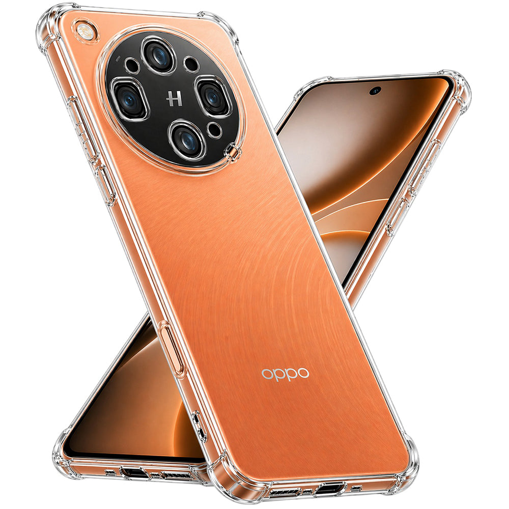 Etui na Oppo Find X9 Ultra, Techsuit, Shockproof Clear, Przezroczyste