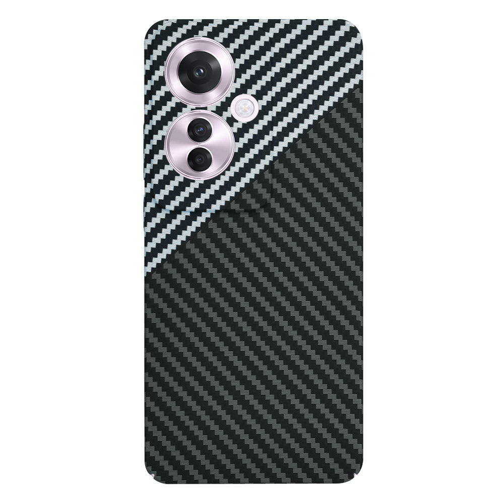 Etui na Oppo Reno11 F, Techsuit, Carbonite FiberShell, Czarny Szary