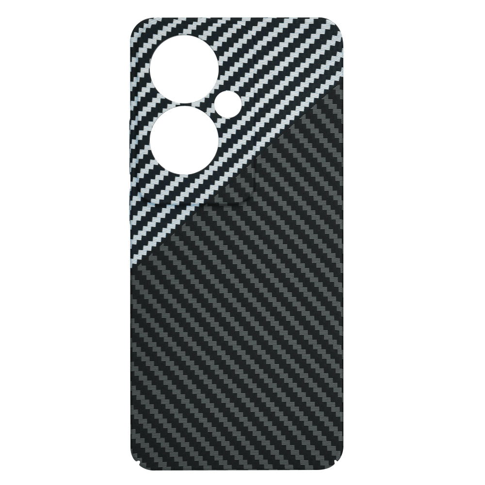 Etui na Oppo Reno11 F, Techsuit, Carbonite FiberShell, Czarny Szary