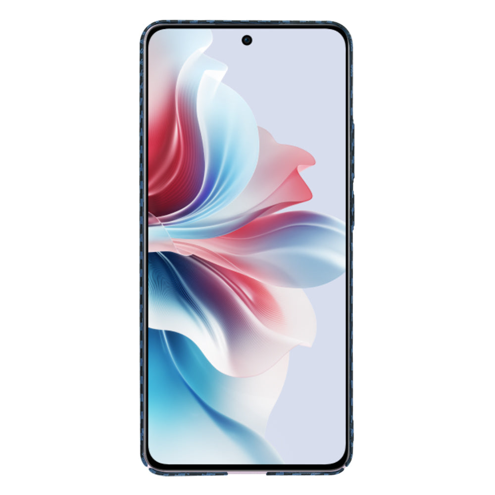 Etui na Oppo Reno11 F, Techsuit, Carbonite FiberShell, Turkusowy