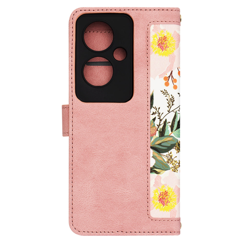 Etui na Oppo Reno11 F, Techsuit, FlipCraft, różowe