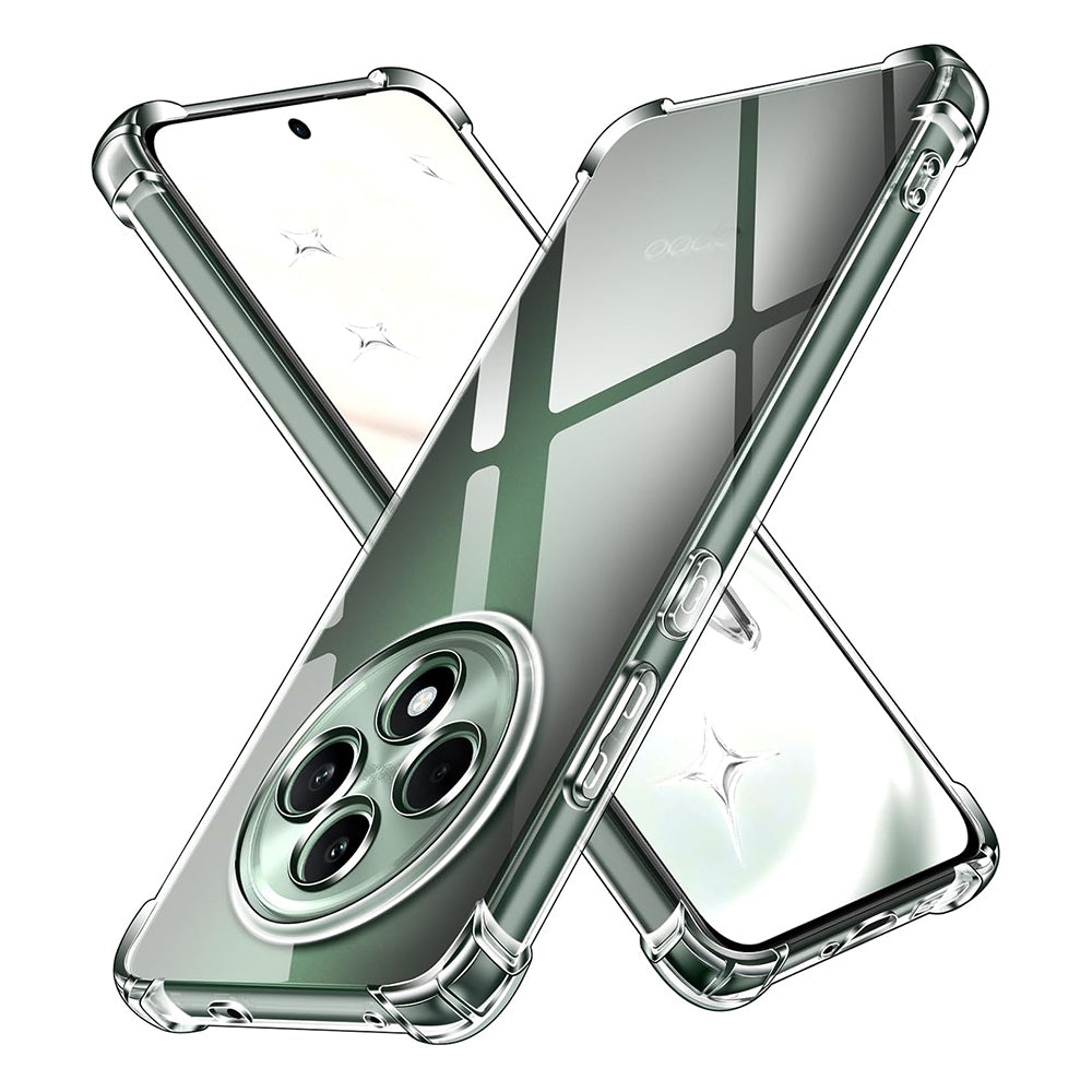 Etui na Oppo Reno12 FS 5G / Reno12 FS 4G / Reno12 F 4G / Reno12 F, Techsuit, odporne na wstrząsy, przezroczyste