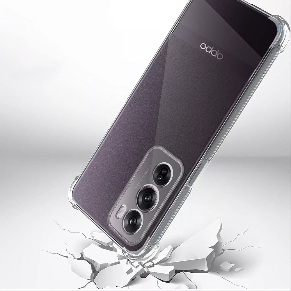 Etui na Oppo Reno12 Pro, Techsuit, Shockproof Clear, Przezroczyste