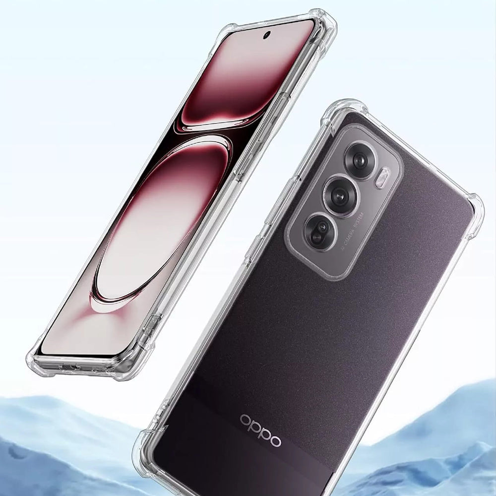 Etui na Oppo Reno12 Pro, Techsuit, Shockproof Clear, Przezroczyste