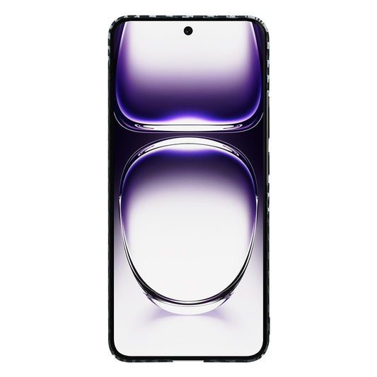 Etui na Oppo Reno12, Techsuit, Carbonite FiberShell, Czarny Szary