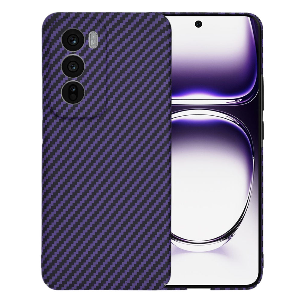 Etui na Oppo Reno12, Techsuit, Carbonite FiberShell, Fioletowy