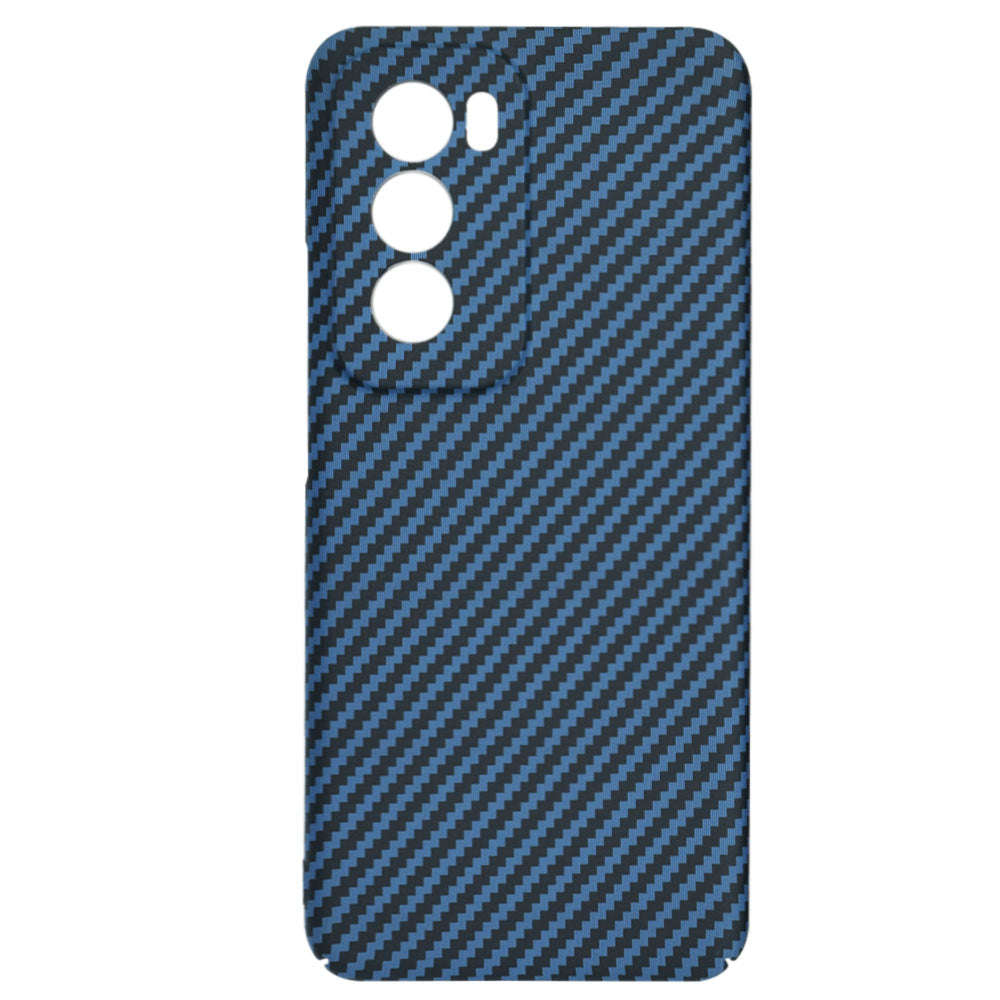 Etui na Oppo Reno12, Techsuit, Carbonite FiberShell, Turkusowy