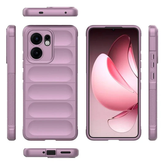 Etui na Oppo Reno13 FS 5G / Reno13 F 4G / Reno13 F, Techsuit, Magic Shield, Czerwony