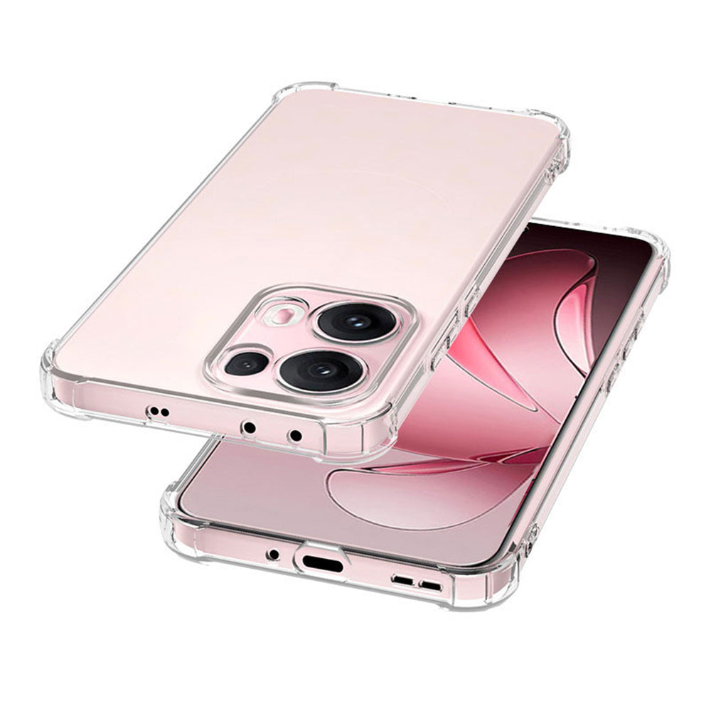 Etui na Oppo Reno13 Pro, Techsuit, Shockproof Clear, Przezroczyste