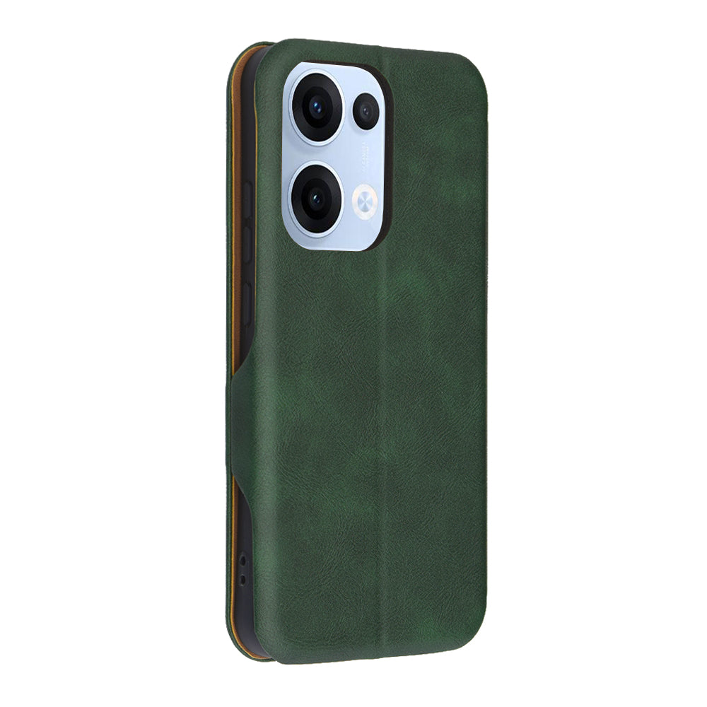 Etui na Oppo Reno13, Techsuit, Safe Wallet Plus, Zielony