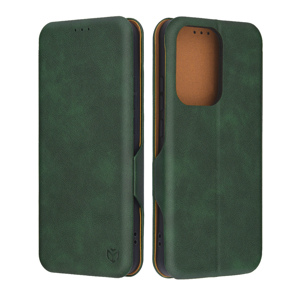 Etui na Oppo Reno13, Techsuit, Safe Wallet Plus, Zielony