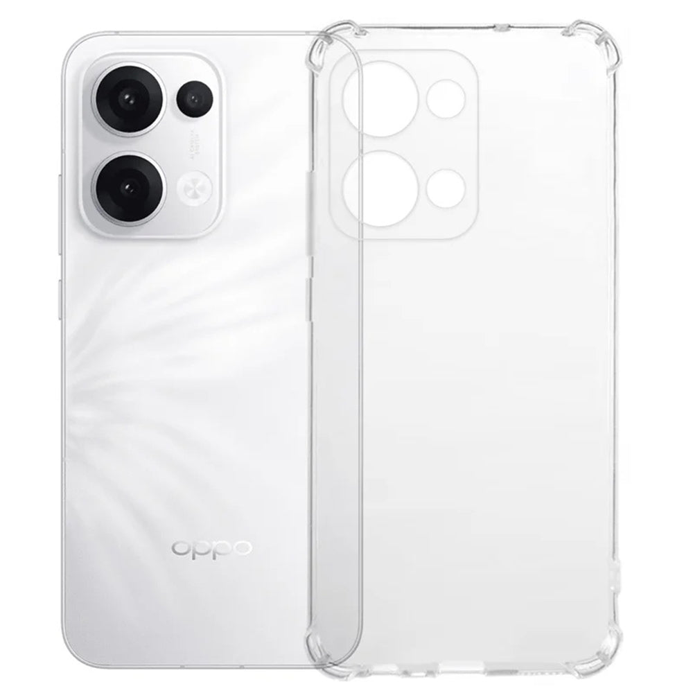 Etui na Oppo Reno13, Techsuit, Shockproof Clear, Przezroczyste