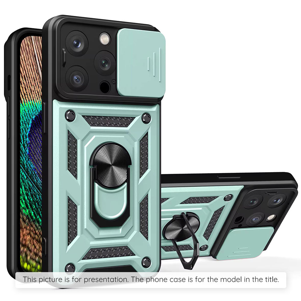 Etui na Oppo Reno14 FS 5G / Reno14 F, Techsuit, CamShield, Zielony