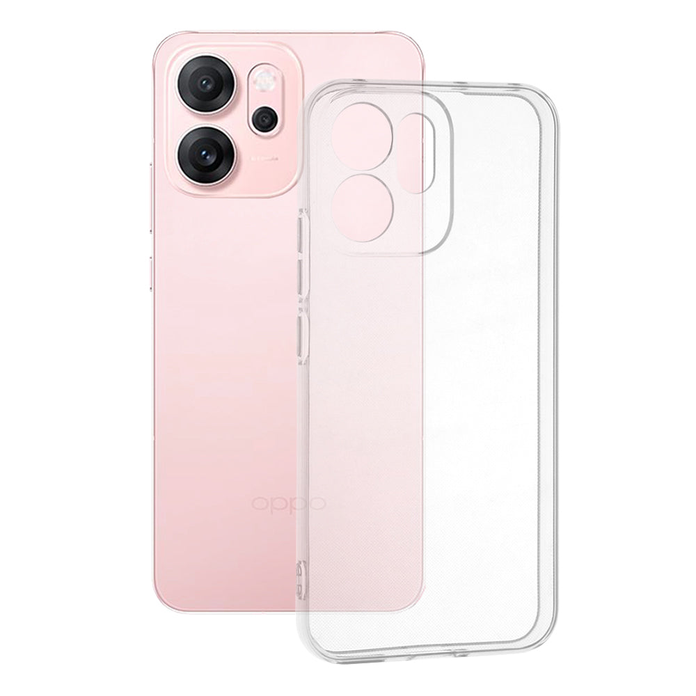 Etui na Oppo Reno14 FS 5G / Reno14 F, Techsuit, Przezroczyste, Transparentne
