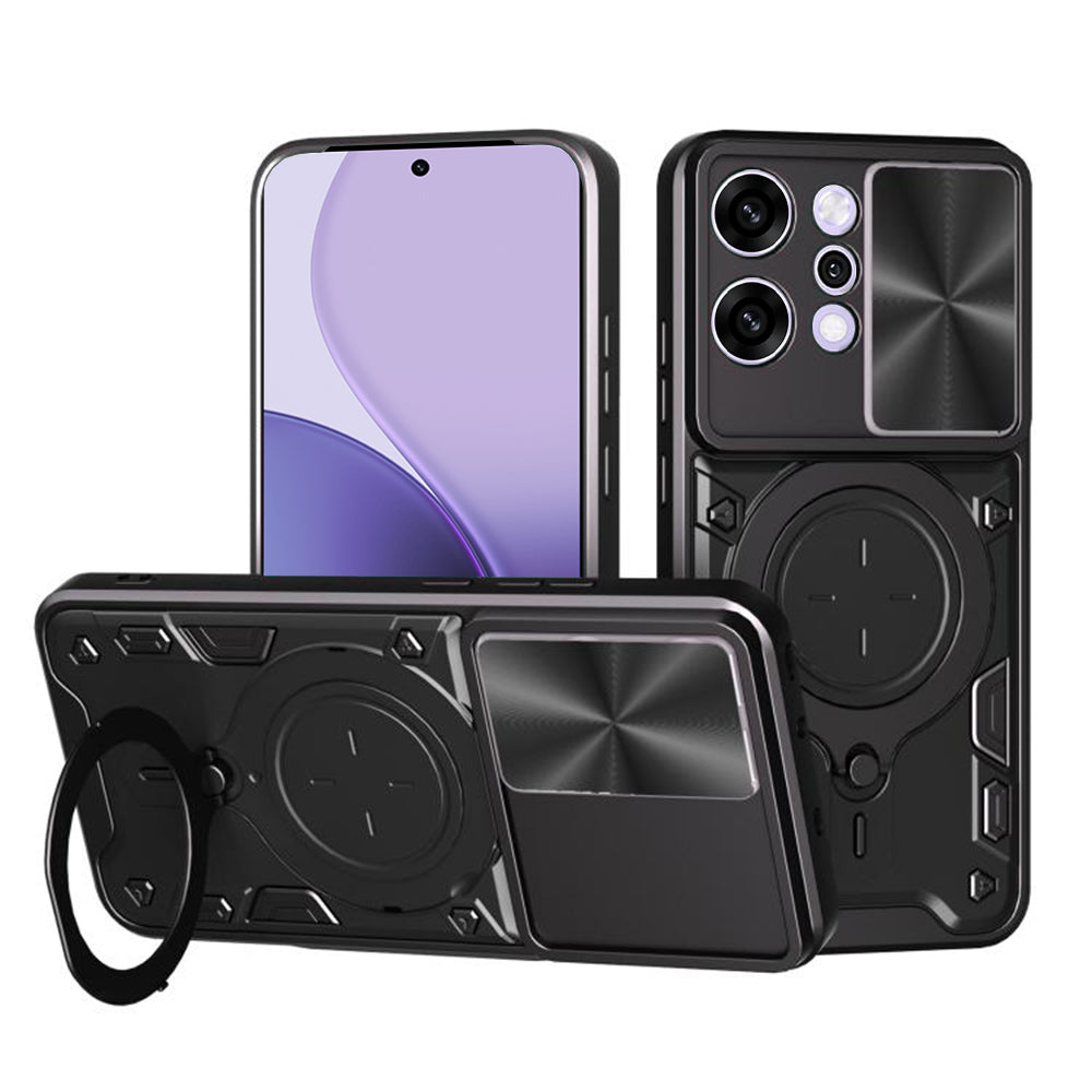 Etui na Oppo Reno14 Pro, Techsuit, CamGuard Pro, czarne