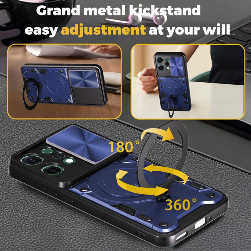 Etui na Oppo Reno14 Pro, Techsuit, CamGuard Pro, czarne