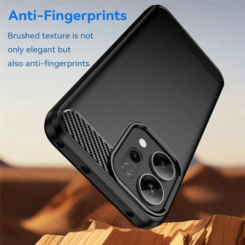 Etui na Oppo Reno15 FS / Reno15 F, Techsuit, Carbon, Czarne
