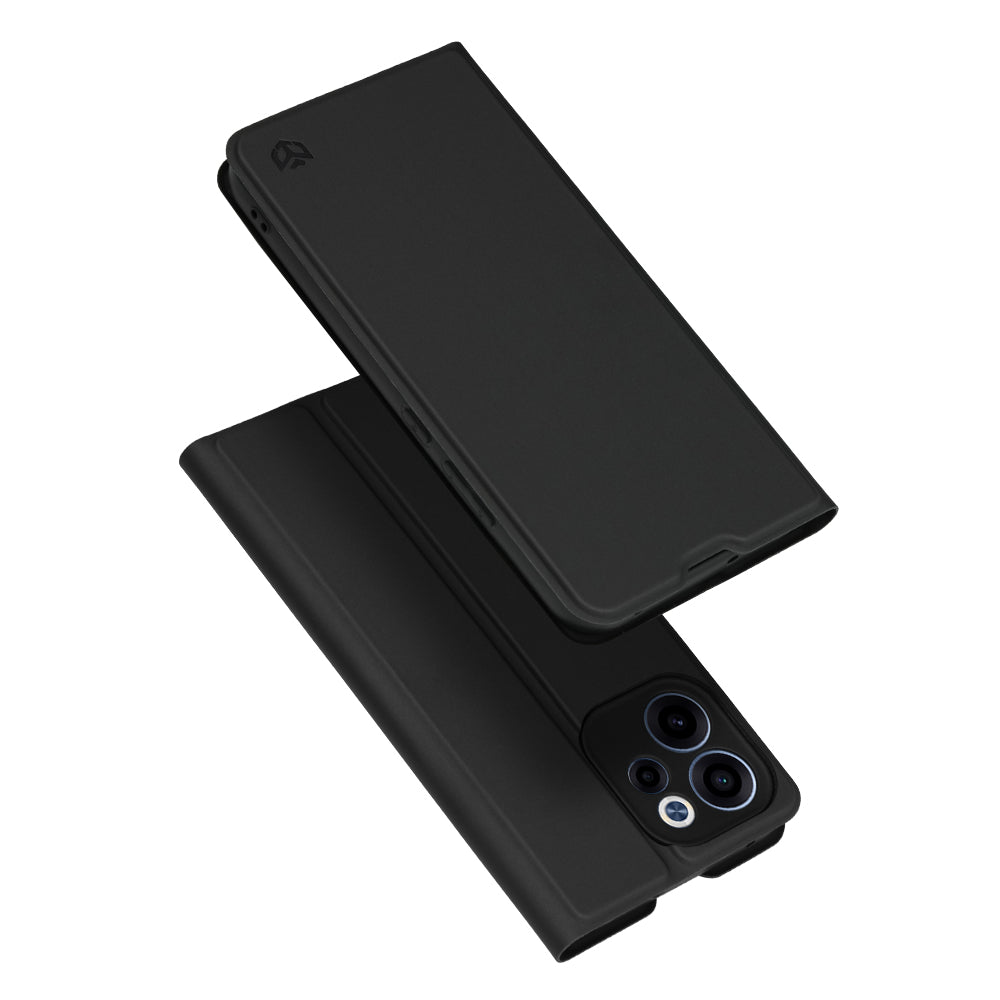 Etui na Oppo Reno15 FS / Reno15 F, Techsuit, Magskin Book, Czarne