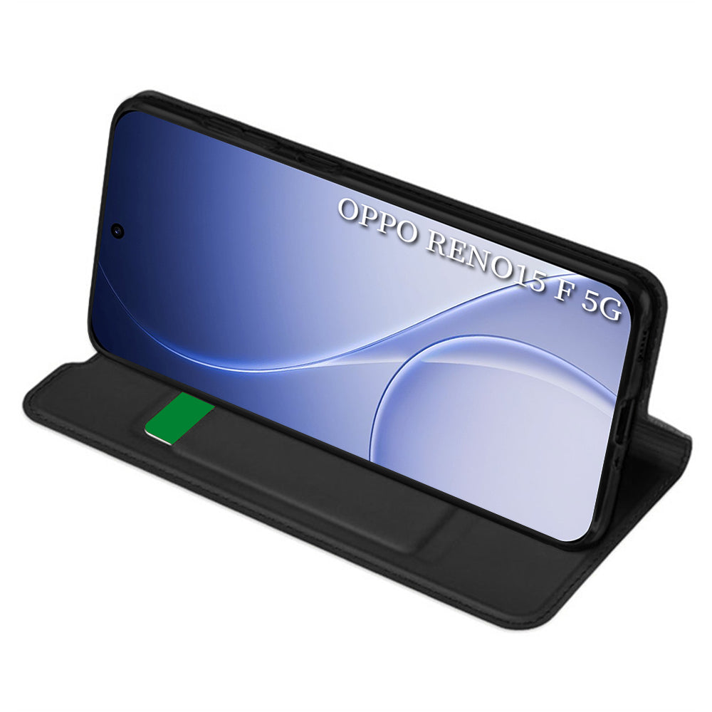 Etui na Oppo Reno15 FS / Reno15 F, Techsuit, Magskin Book, Czarne